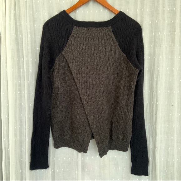 Madewell Cross-back Colorblock Sweater - Picture 5 of 7